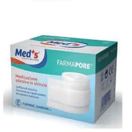 Medicazione Adesiva Med+S Farmapore ipoallergenica 1mx4cm