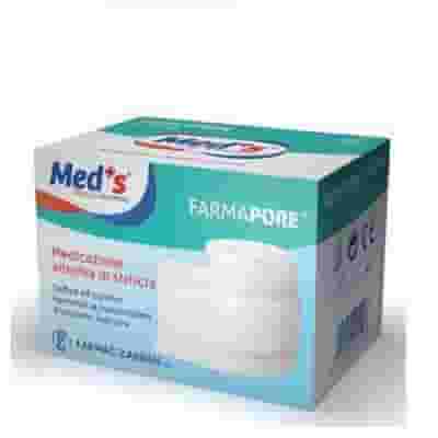 Medicazione Adesiva Med+S Farmapore ipoallergenica 1mx4cm