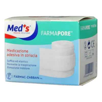 MEDICAZIONE MEDS PORE AUTOADESIVA TESSUTO NON TESSUTO M 1X10 CM MEDICAZIONE MEDS PORE AUTOADESIVA TESSUTO NON TESSUTO M 1X10 CM