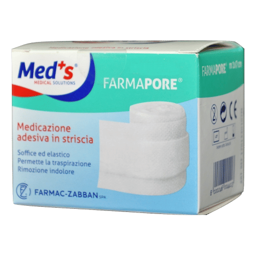 Medicazione Meds Pore Autoadesiva Tessuto Non Tessuto M 1 X10 Cm