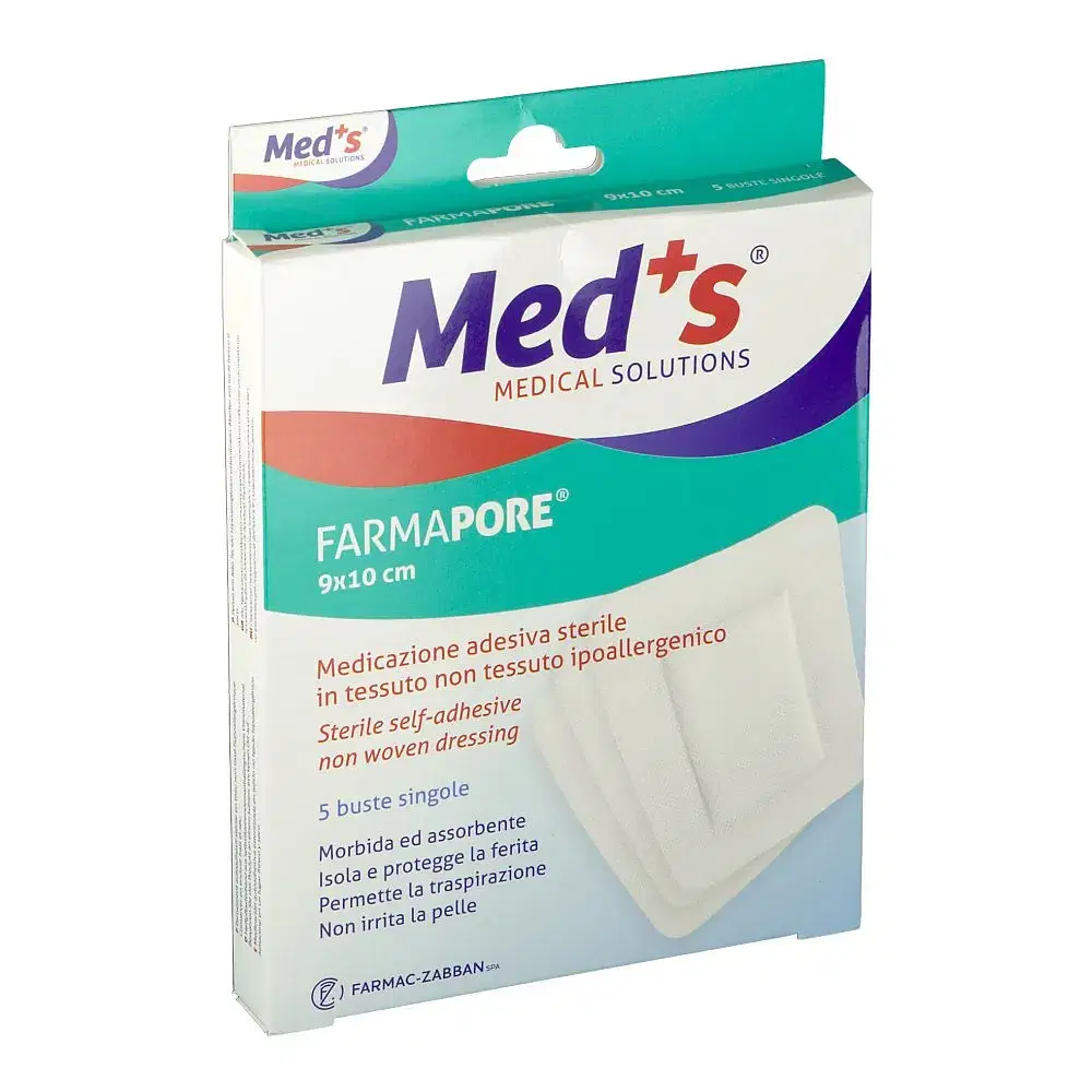 Medicazione Adesiva Meds 10 X9 Cm 5 Pezzi