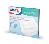 Medicazione adesiva sterile Farmapore 10x12cm, 5 pezzi