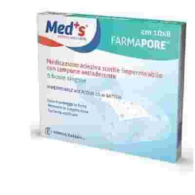 MEDICAZIONE MEDS PORE ADESIVA IMPERMEABILE 5X7CM 5 PEZZI