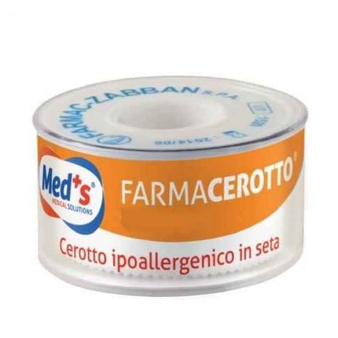 Cerotto Meds Ipoallergenico Seta 500 X1,25 Cm