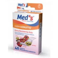 Cerotti ipoallergenici Med+S Farmacerotto Kids, 40 pezzi
