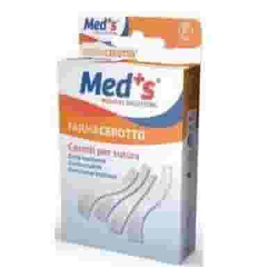 Cerotti Med's per sutura cutanea 6,4x76mm, 6 pezzi