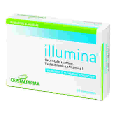 Integratore Illumina Cristalfarma per la memoria, 20 compresse