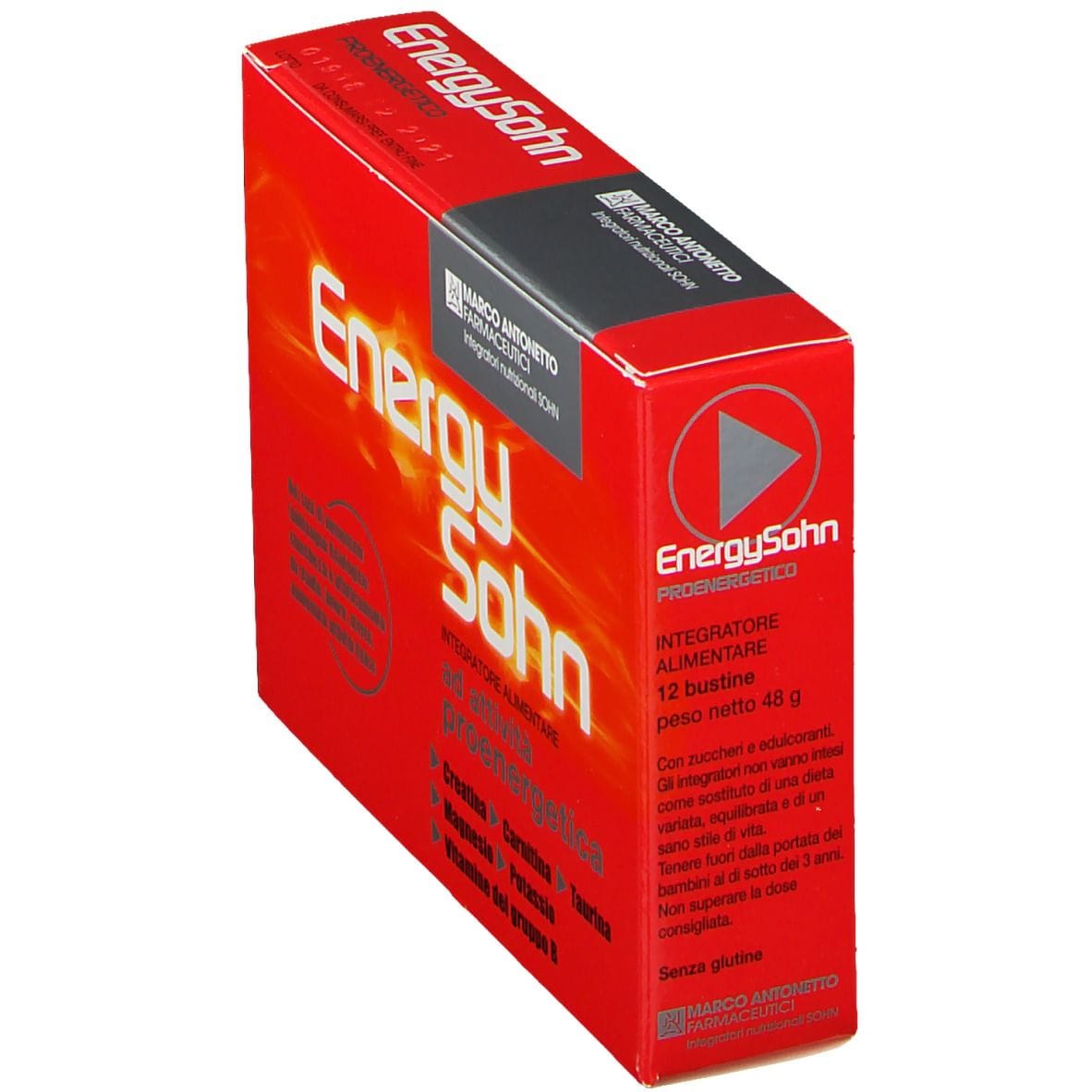 Integratore EnergySohn vitamine e minerali, 12 bustine