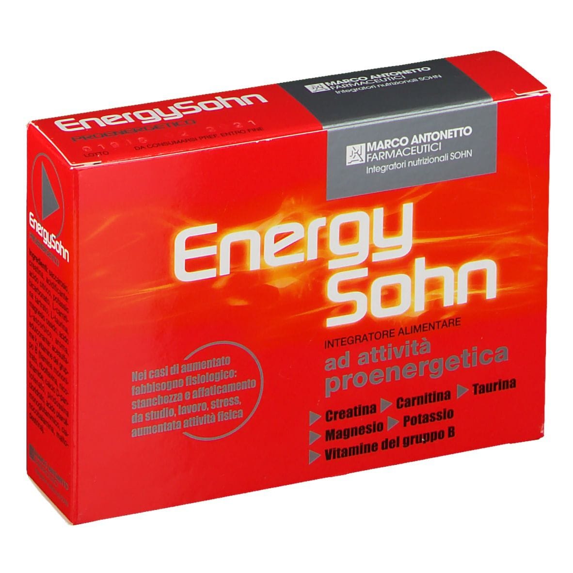Integratore EnergySohn vitamine e minerali, 12 bustine