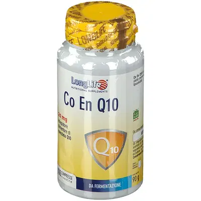 LONGLIFE CO EN Q10 20MG 100 COMPRESSE RIVESTITE LONGLIFE CO EN Q10 20MG 100 COMPRESSE RIVESTITE