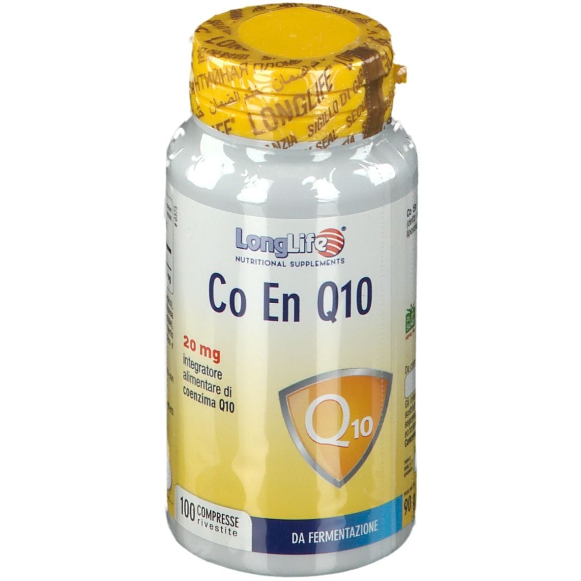 LONGLIFE CO EN Q10 20MG 100 COMPRESSE RIVESTITE