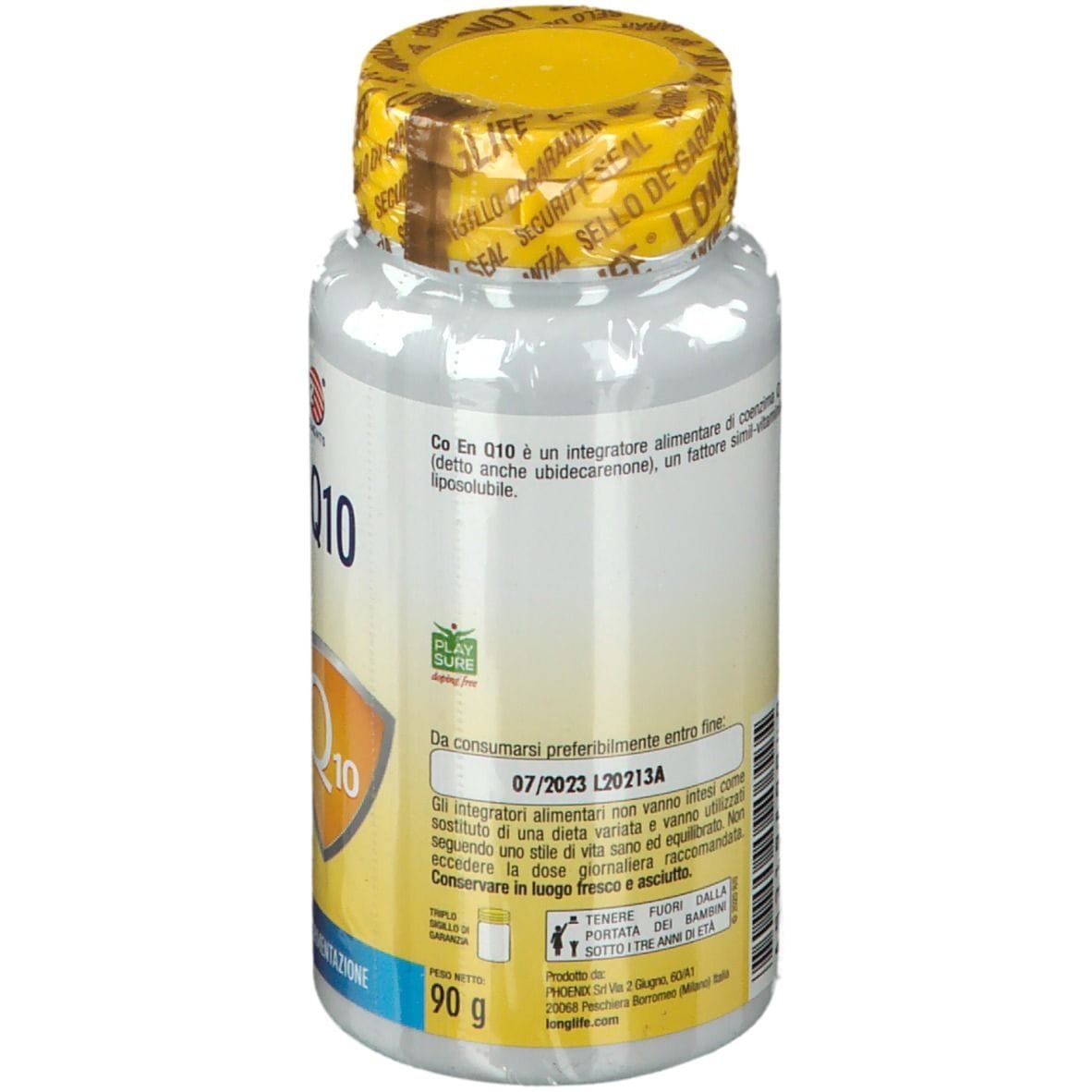 LONGLIFE CO EN Q10 20MG 100 COMPRESSE RIVESTITE