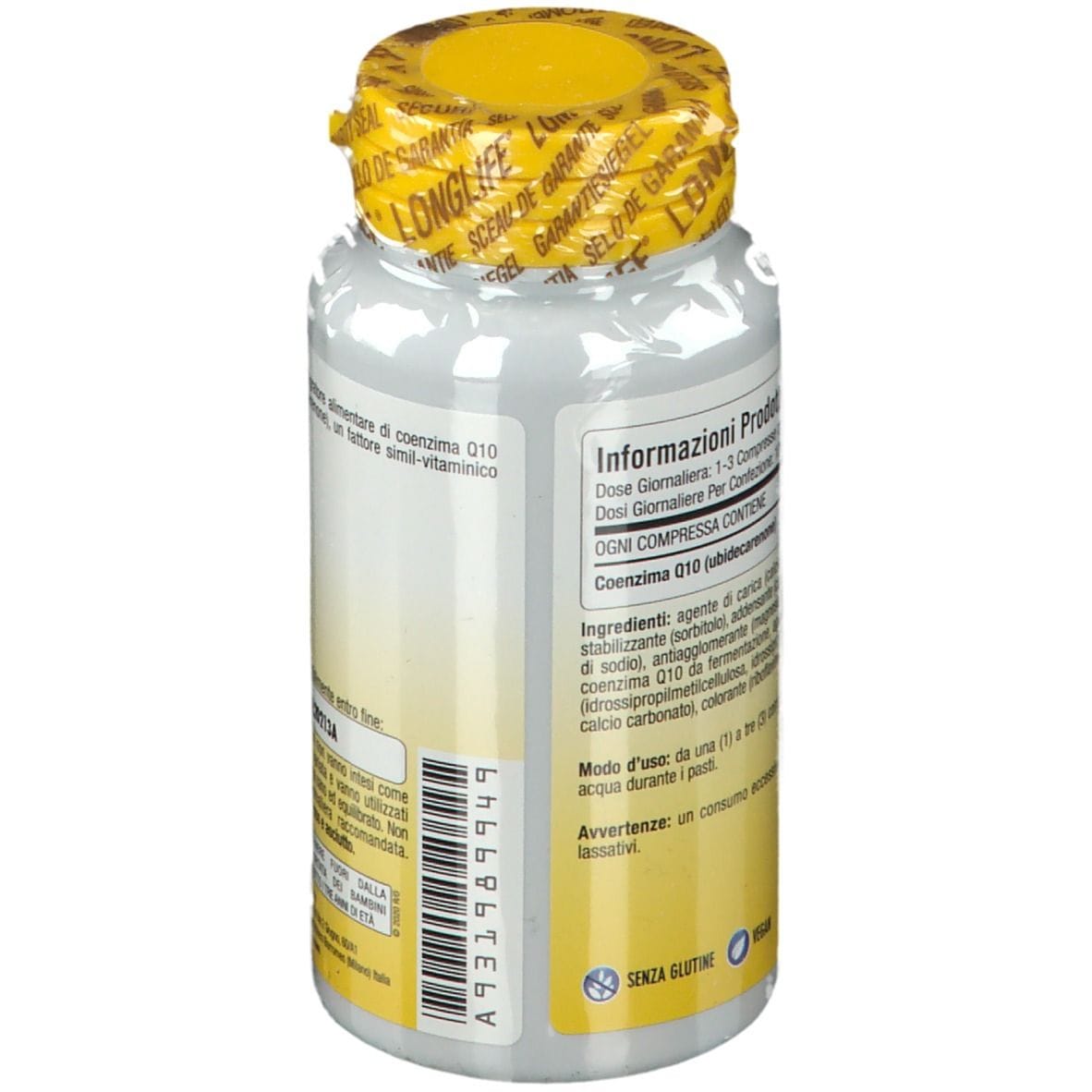 LONGLIFE CO EN Q10 20MG 100 COMPRESSE RIVESTITE