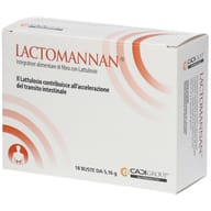 Integratore Lactomannan con lattulosio e glucomannano, 18 bustine