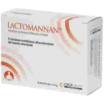 Integratore Lactomannan con lattulosio e glucomannano, 18 bustine