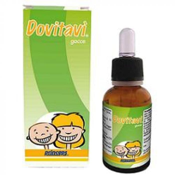 Integratore Dovitavì Gocce DHA, Luteina e Vitamina D3, 30ml