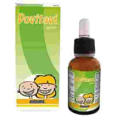 Integratore Dovitavì Gocce DHA, Luteina e Vitamina D3, 30ml