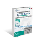 ICOPIUMA GARZA COMPRESSA MEDICATA POSTOPERATORIA 5X7,5 CM 5 PEZZI