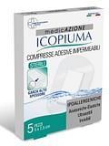 ICOPIUMA GARZA COMPRESSA MEDICATA POSTOPERATORIA 5X7,5 CM 5 PEZZI