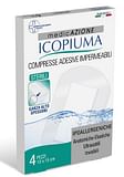 ICOPIUMA GARZA COMPRESSA MEDICATA POSTOPERATORIA 10X15 CM 4 PEZZI