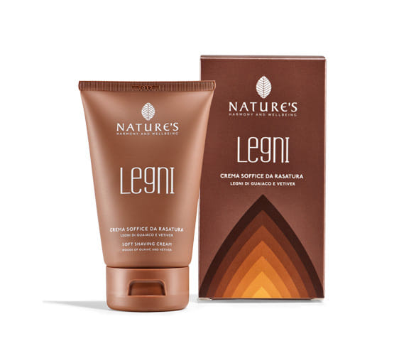 Crema da Rasatura Nature's Legni con Guaiaco e Vetiver 125ml