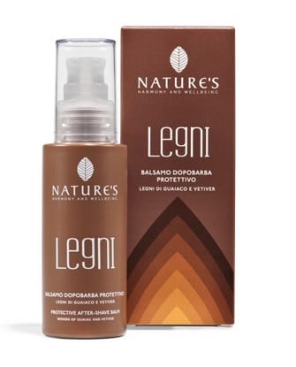 Balsamo Dopobarba Nature's Legni Protettivo, 100ml