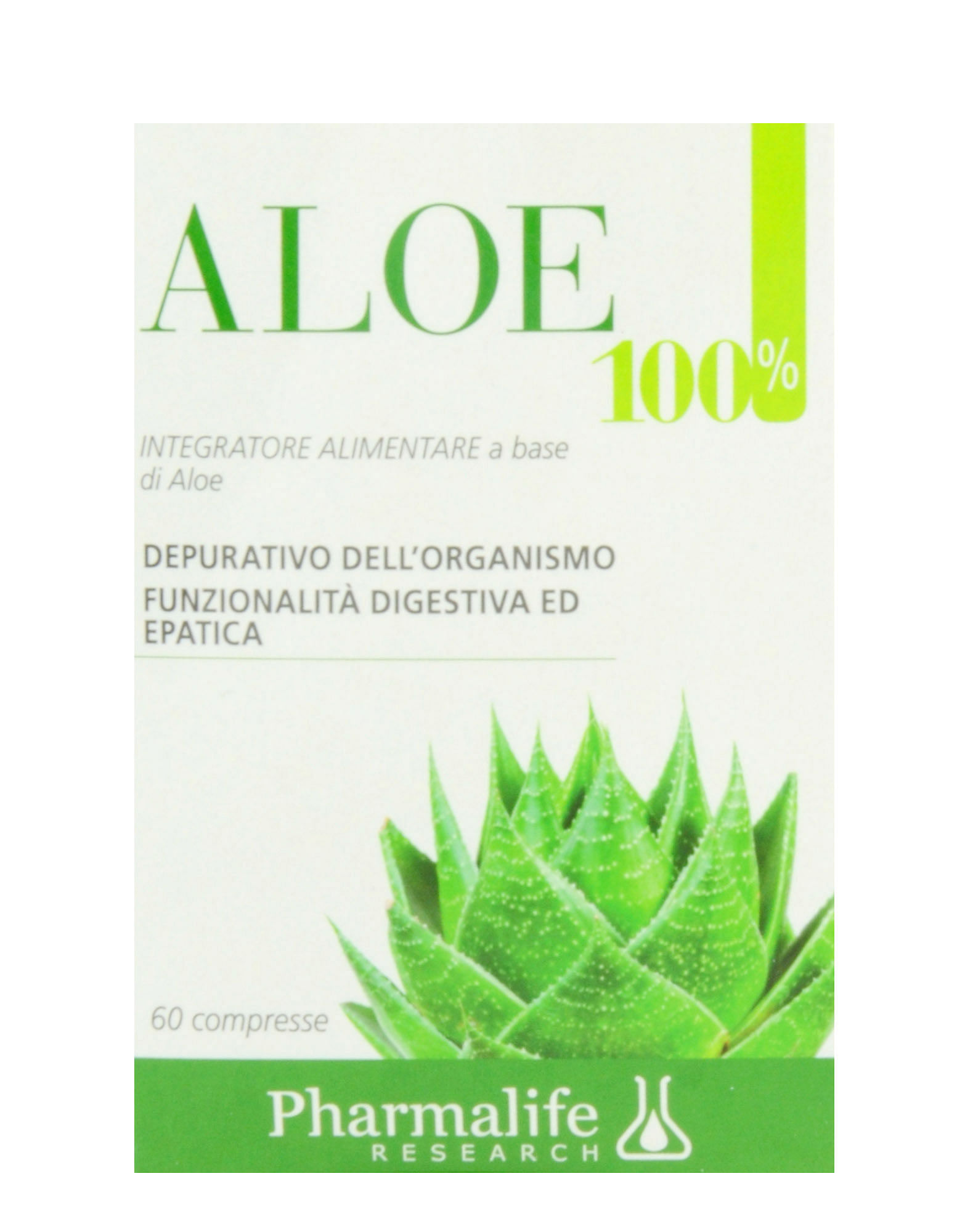 Aloe 100% 60 Compresse