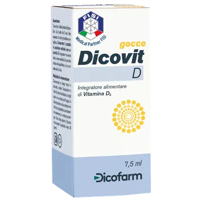 DICOVIT D VITAMINA D3 7,5 ML DICOVIT D VITAMINA D3 7,5 ML