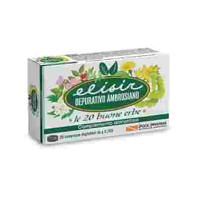 ELISIR DEPURATIVO AMBROSIANO 20 COMPRESSE 5,3 G