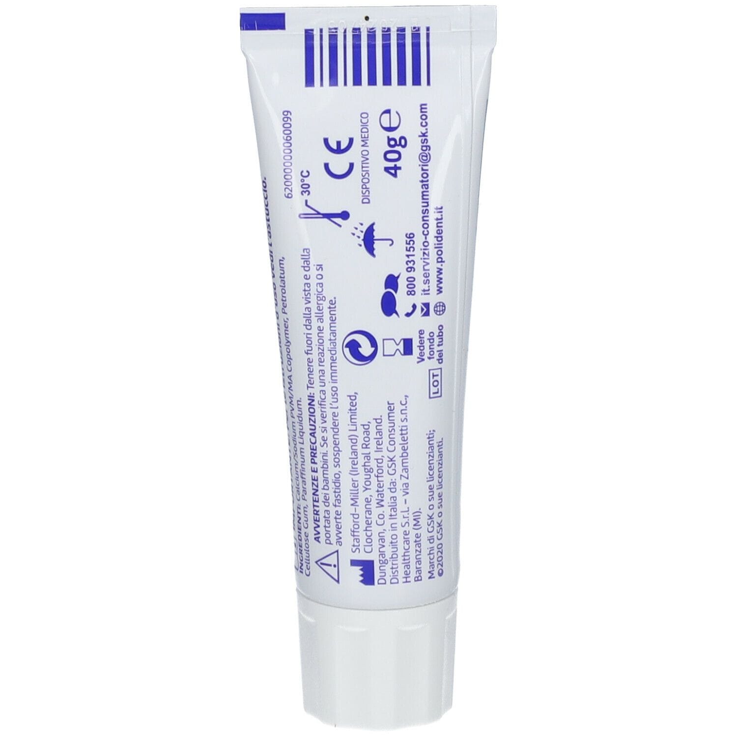 POLIDENT FREE ADESIVO PER PROTESI DENTARIA 40 G