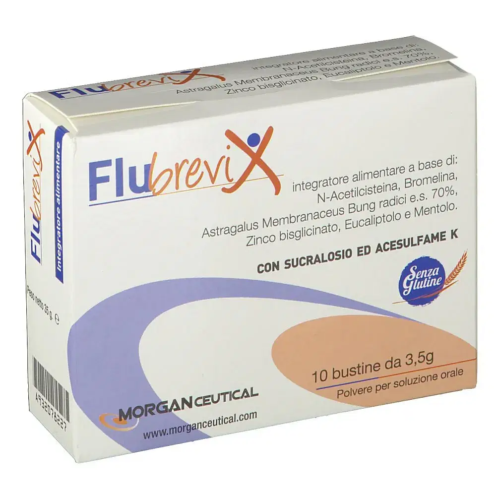 Flubrevix 10 Bustine 3,5 G