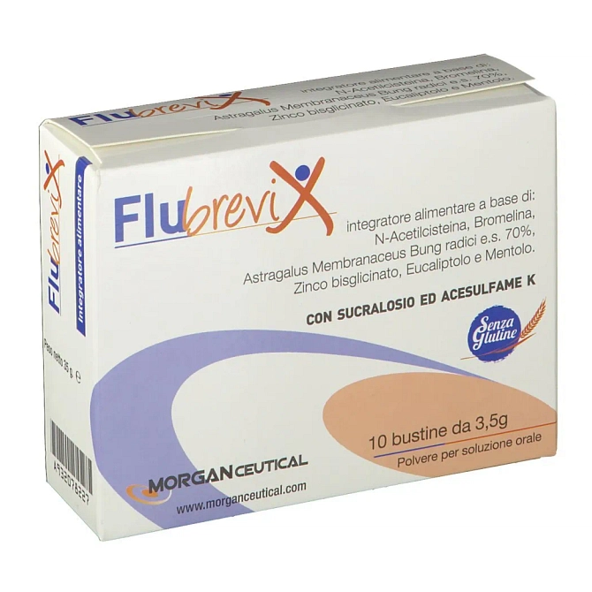 Flubrevix 10 Bustine 3,5 G