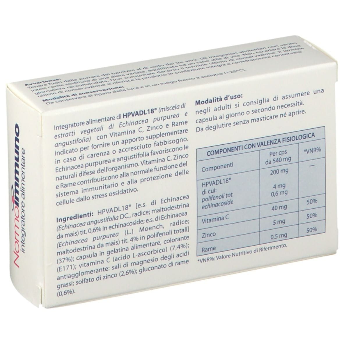 NORMOIMMUNO 30 CAPSULE