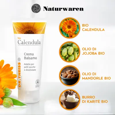 THEISS CALENDULA CREMA BALSAMO BIO 100 ML THEISS CALENDULA CREMA BALSAMO BIO 100 ML