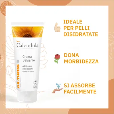 THEISS CALENDULA CREMA BALSAMO BIO 100 ML THEISS CALENDULA CREMA BALSAMO BIO 100 ML