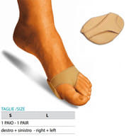 ORIONE OK PED G118 CUSCINETTO METATARSALE GEL POLIMERO 1 PAIO DESTRO + SINISTRO MISURA S 1 PAIO