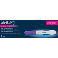 Test di Gravidanza Precoce Alvita Ultra Early, 1 pezzo