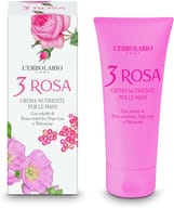 Crema mani nutriente L'Erbolario 3 Rosa con rosa e ceramidi 75ml