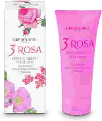 Crema mani nutriente L'Erbolario 3 Rosa con rosa e ceramidi 75ml