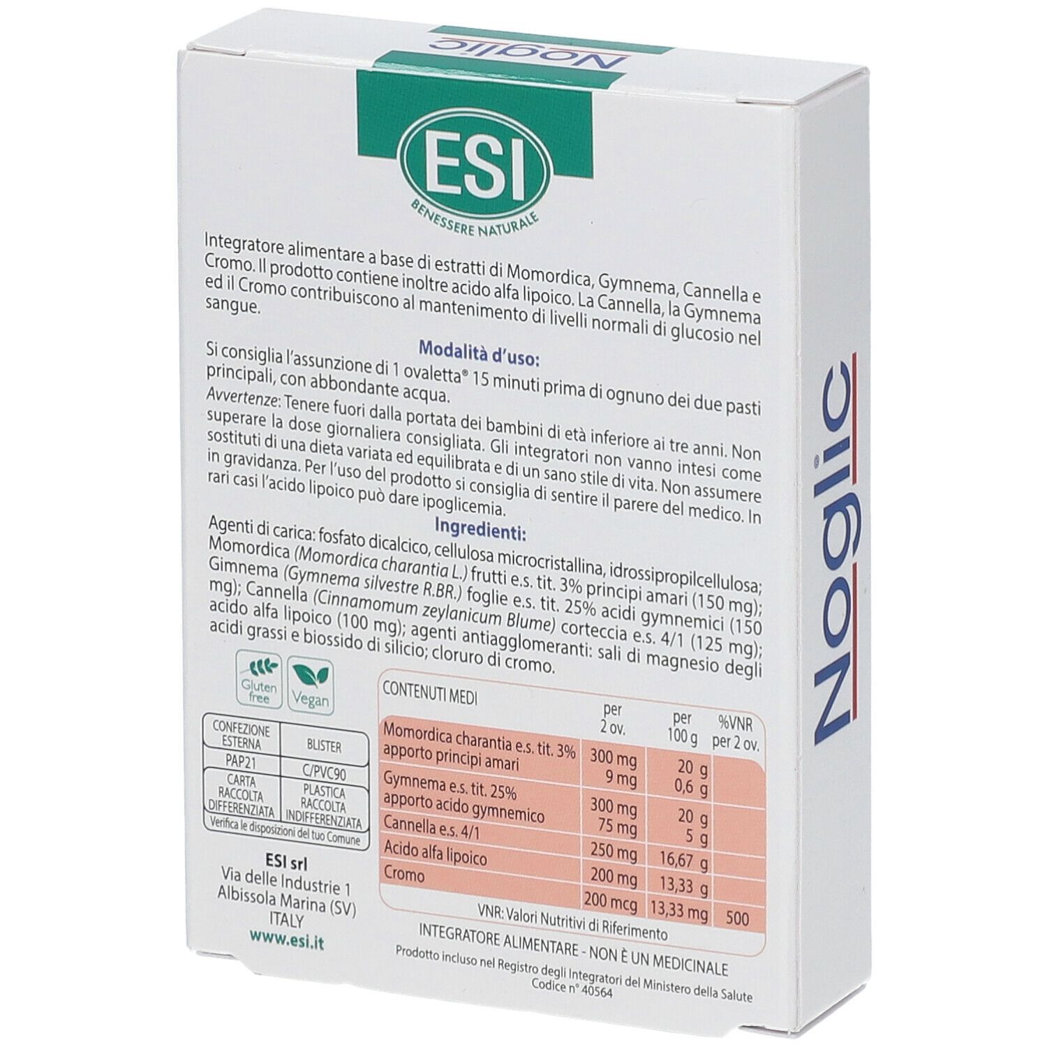 ESI NOGLIC 30 OVALETTE