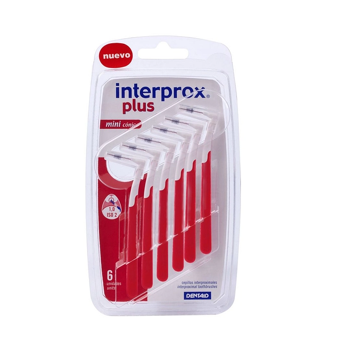 Interprox Plus Miniconico Rosso 6 Pezzi