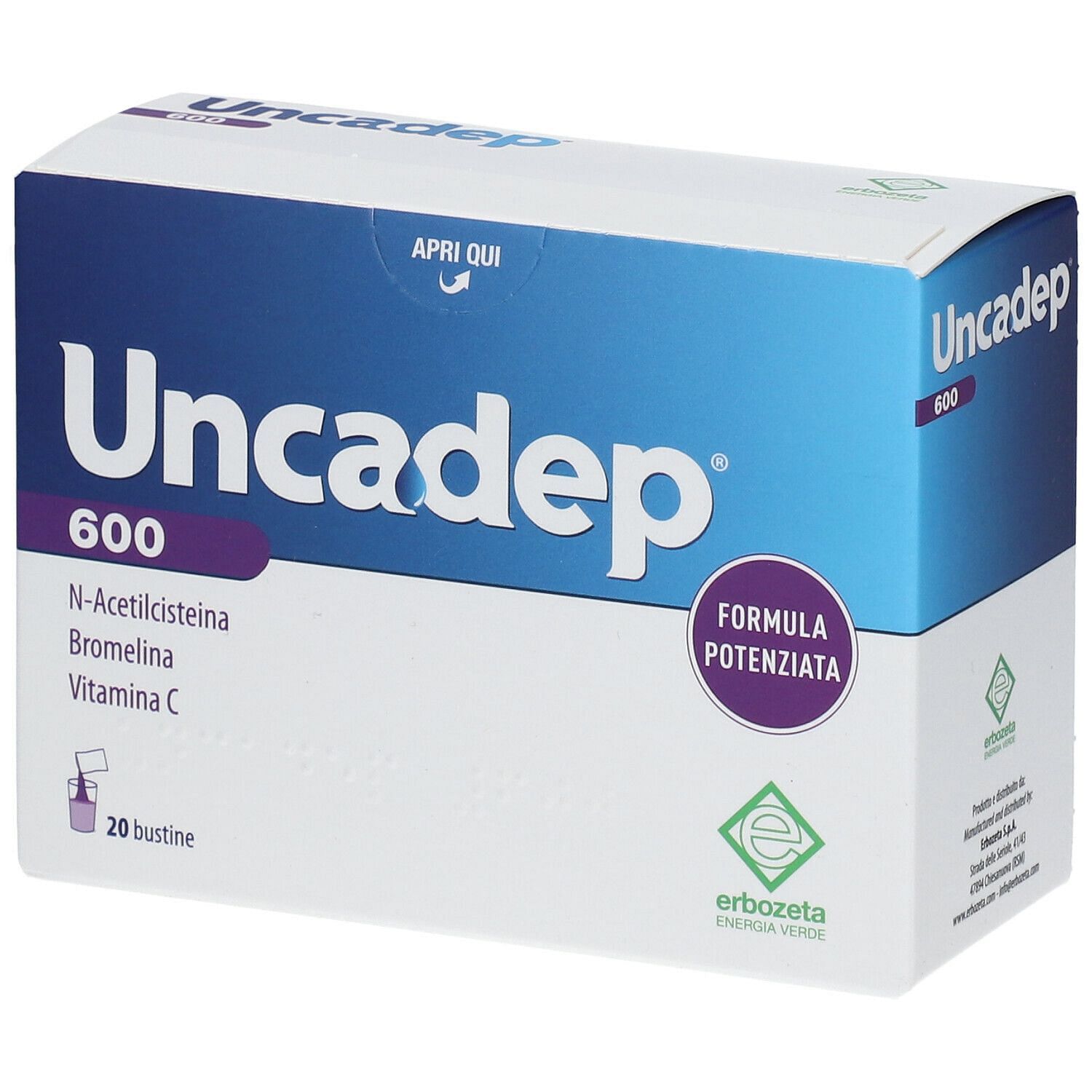 Uncadep 600 20 Bustine