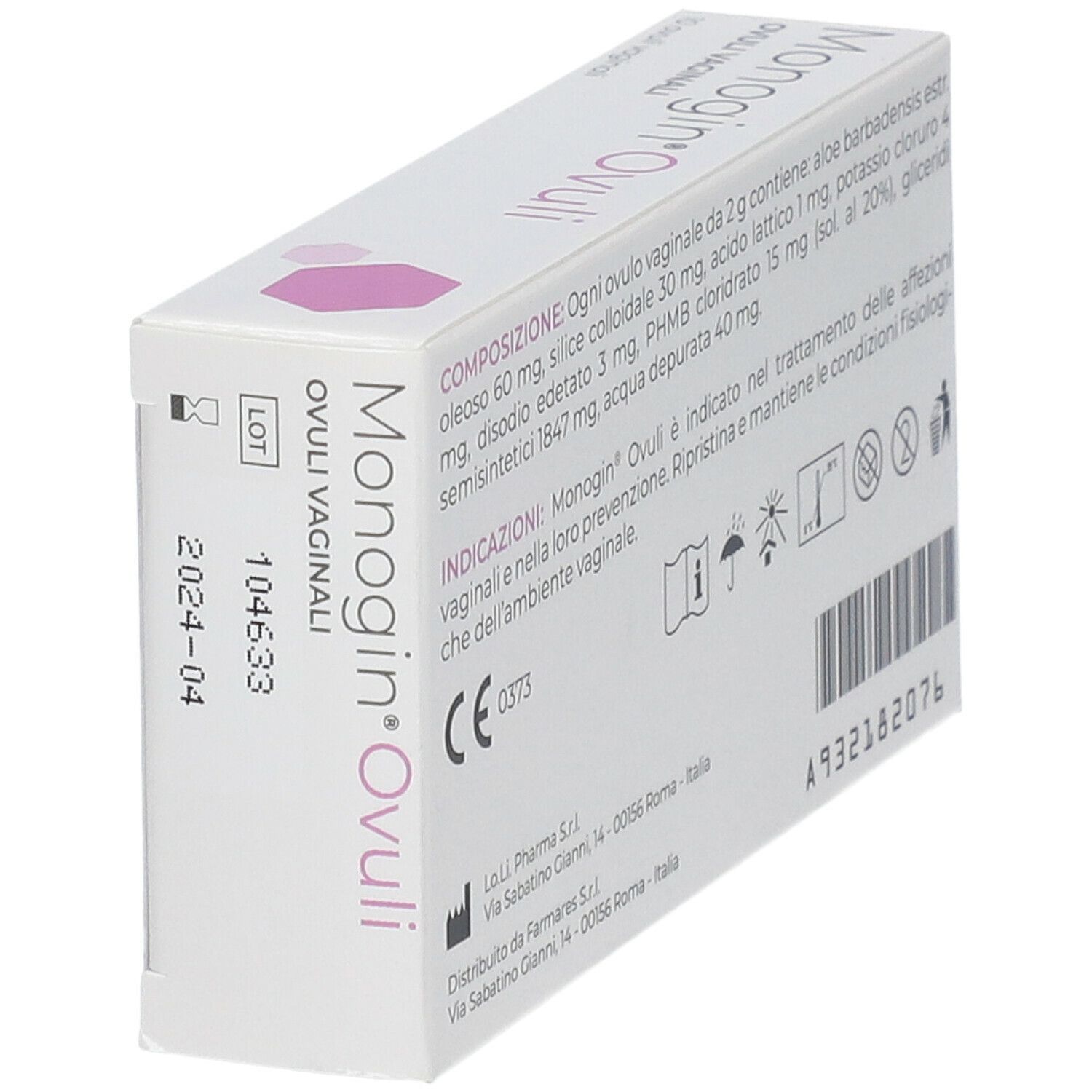 MONOGIN OVULI VAGINALI 10 PEZZI