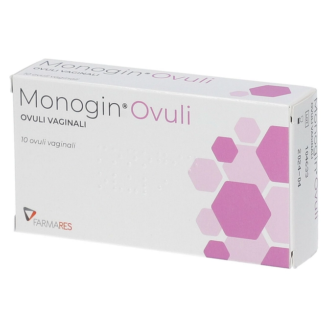Monogin Ovuli Vaginali 10 Pezzi