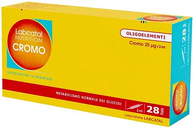 LABCATAL NUTRITION CROMO 28 FIALE LABCATAL NUTRITION CROMO 28 FIALE