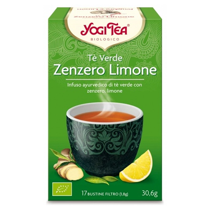 Yogi Tea Te' Verde/Zenzero/Limone Bio 30,6 G