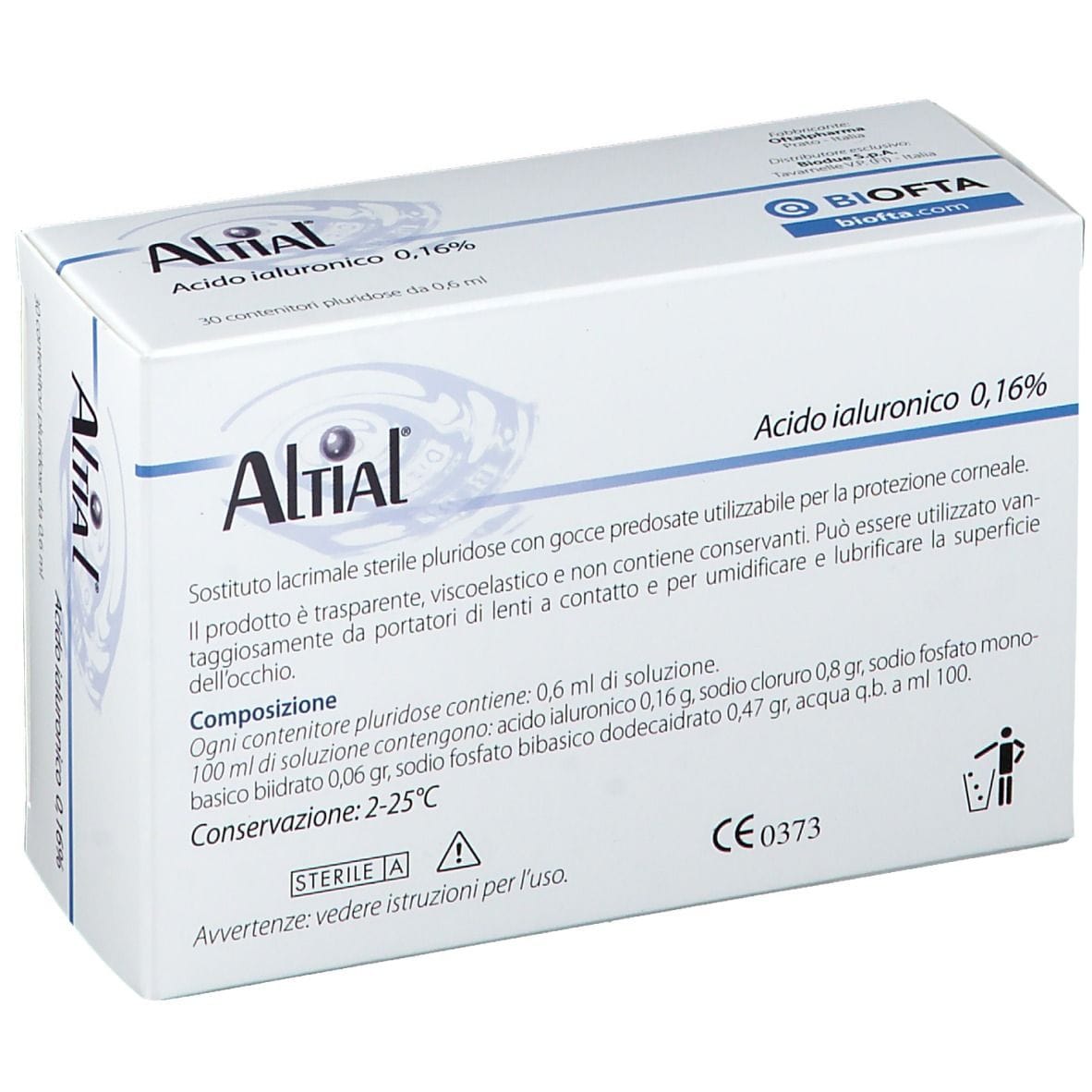 ALTIAL GOCCE OCULARI 30 FIALE 0,6 ML