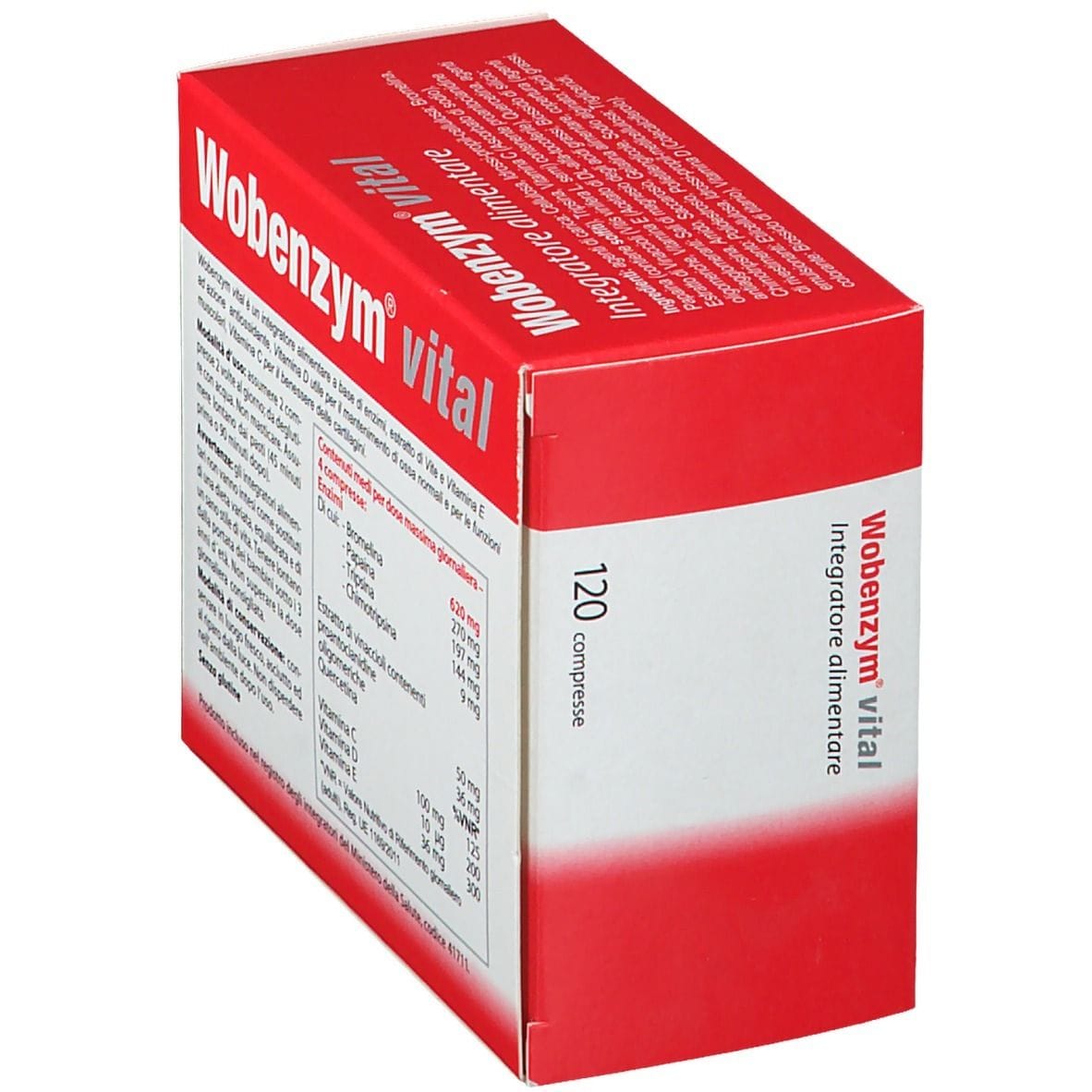 WOBENZYM VITAL 120 COMPRESSE 55,2 G