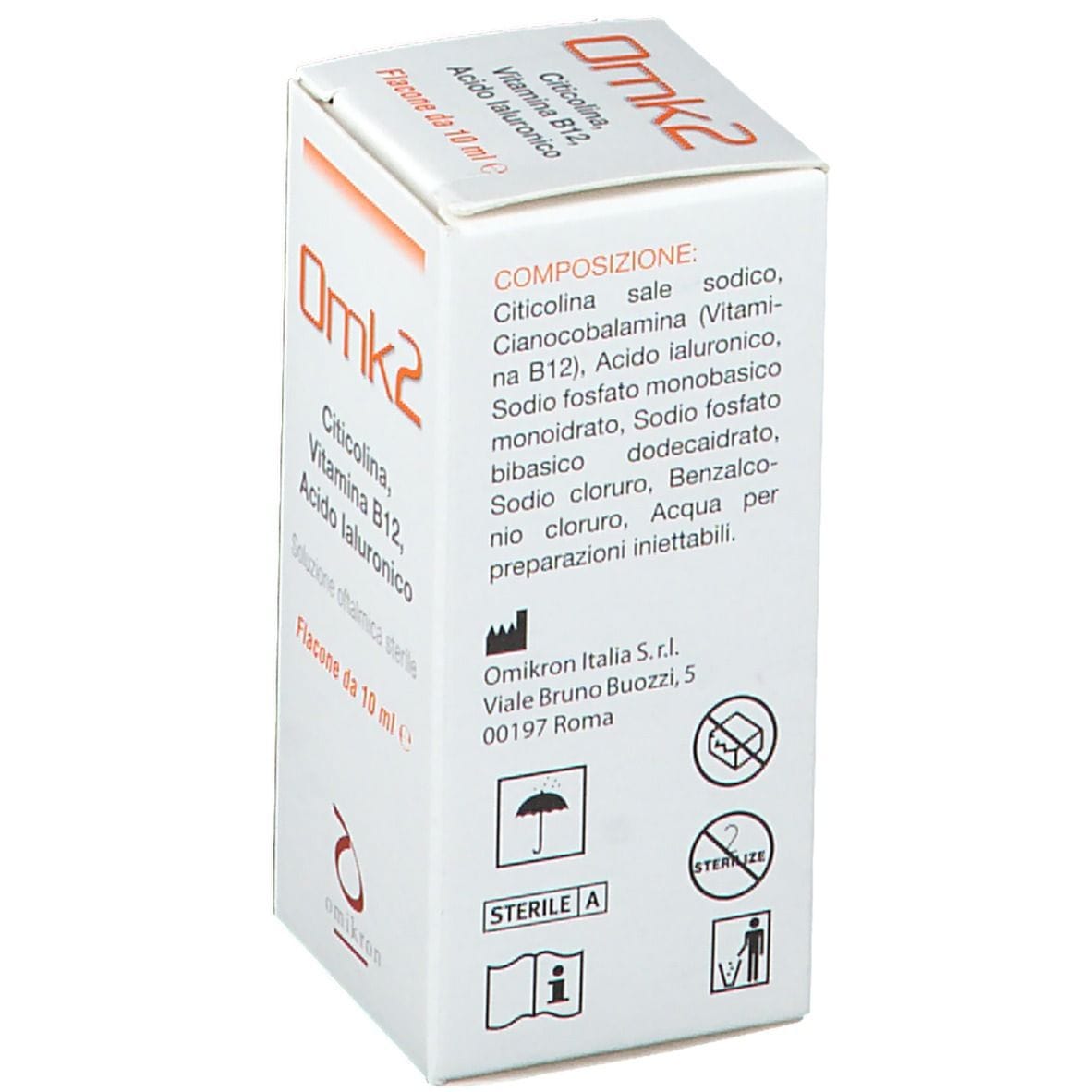 OMK2 SOLUZIONE OFTALMICA STERILE 10 ML