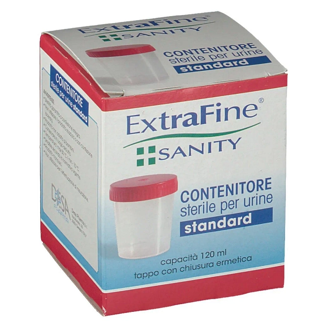Contenitore Per Urine Extrafine Sanity 120 Ml Standard 1 Pezzo